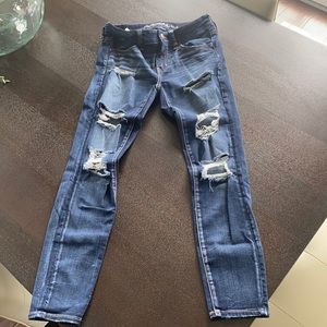 American eagle ankle jeans